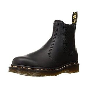 Dr. Martens Boots Womens Size 8 Chelsea Boot 2976 Black Nappa Leather Slip On